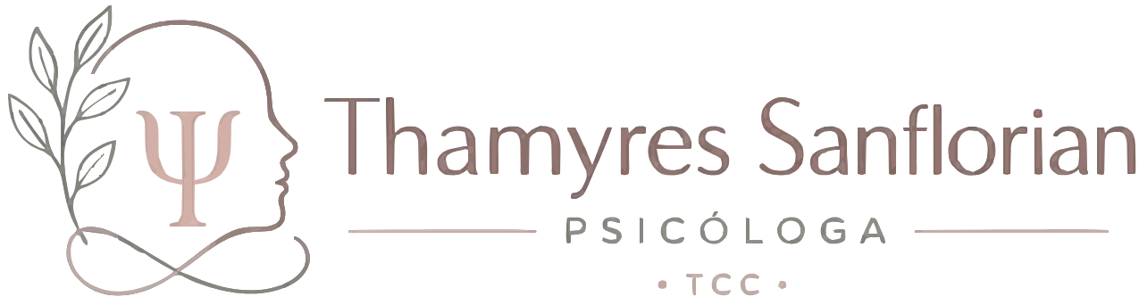 Logo Thamyres Sanflorian — Psicóloga